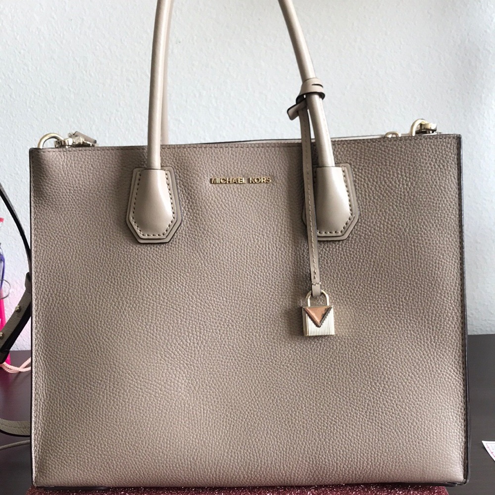 Michael Kors pebbled leather tote